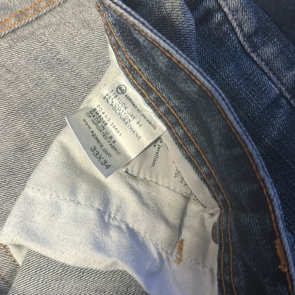 MENS ag adiano goldschmied denim jeans sz 33x34 - Picture 3 of 6